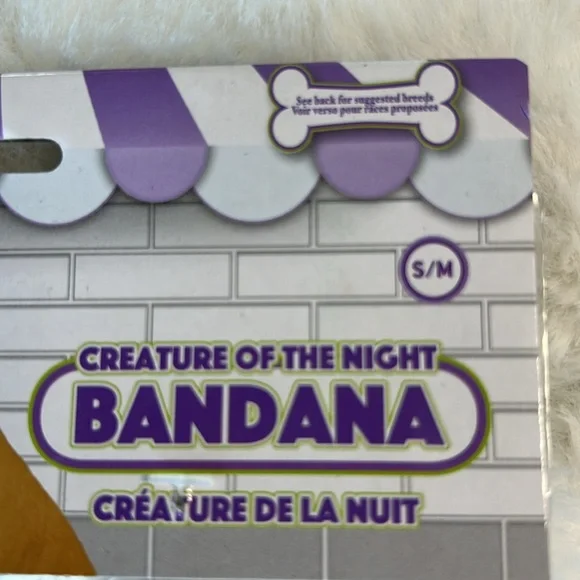 DOG Bandanas Halloween NeckTies NEW LOT of 3 Black Orange 2 size SM 1 size M/L - Picture 14 of 16